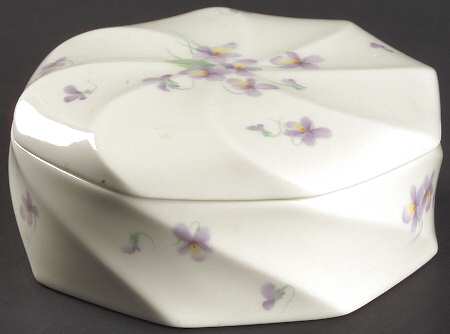 Lila Octagonal Box & Lid