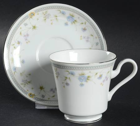Limousin Footed Cup & Saucer Set
