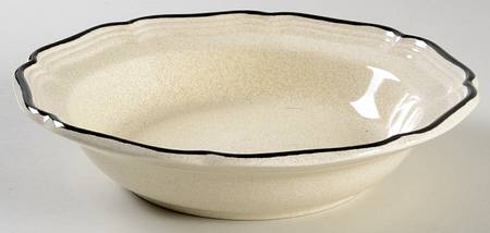 Liquorice Rim Soup Bowl