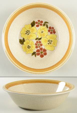 Lisbet 9" Round Vegetable Bowl