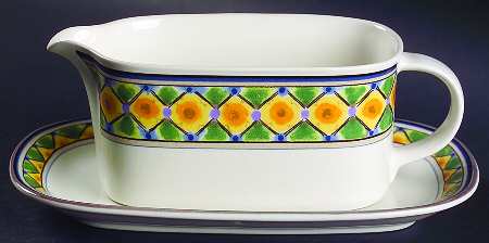 Lisboa Gravy Boat & Underplate (Relish/Butter)