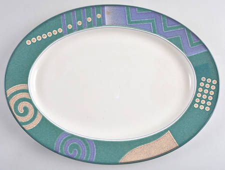 Life Style 15" Oval Serving Platter