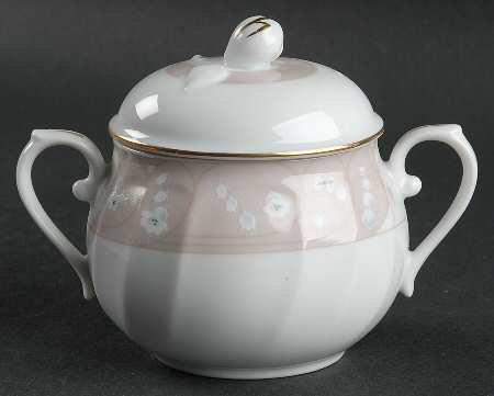 Lily of The Valley Sugar Bowl & Lid