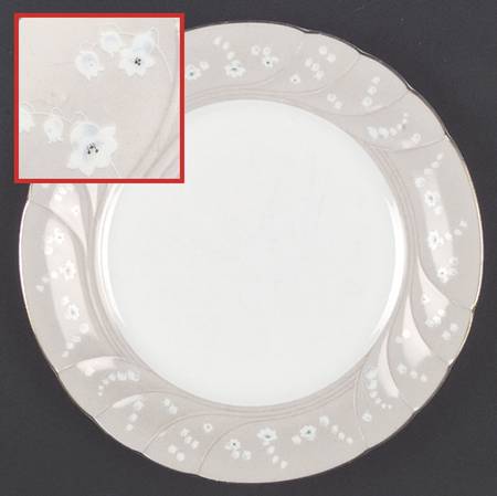 Lily of The Valley Dinner Plate