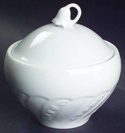 Lily of The Valley Sugar Bowl & Lid