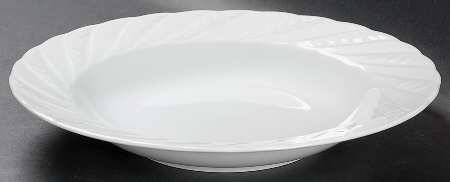 Lily of The Valley Large Rim Soup Bowl