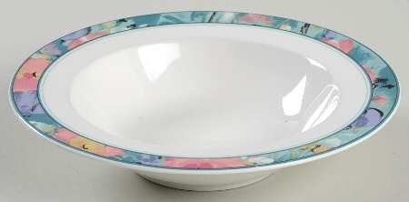 Love Bloom Rim Fruit/Dessert (Sauce) Bowl