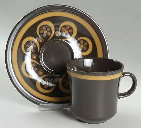 Lodi Flat Cup & Saucer Set