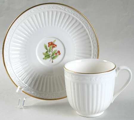 Love Medley Footed Cup & Saucer Set