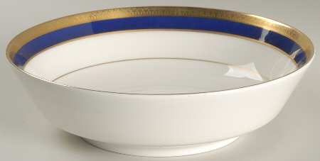 Lorenzo Cobalt Blue 8" Round Vegetable Bowl