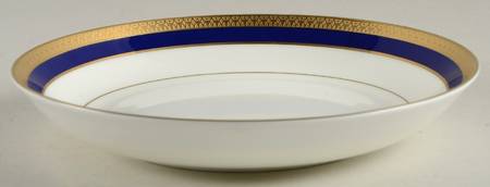 Lorenzo Cobalt Blue Coupe Soup Bowl