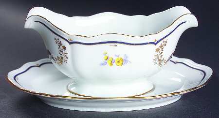 Lorraine Gravy Boat & Underplate