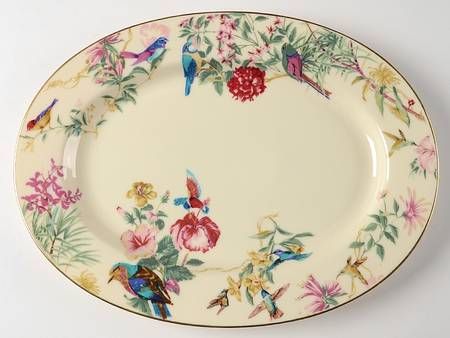Love Story 14" Oval Serving Platter