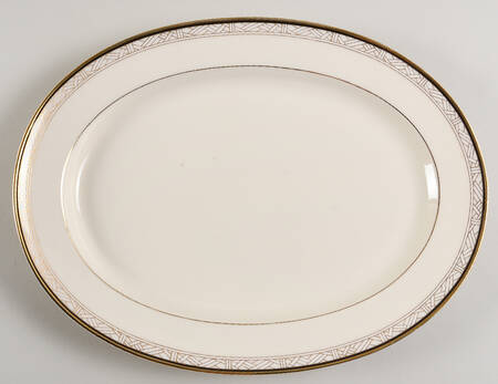 London Terrace 14" Oval Serving Platter