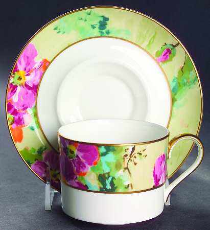 Louvre Flat Cup & Saucer Set