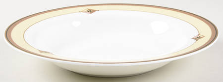 Luxura Saffron Large Rim Soup Bowl