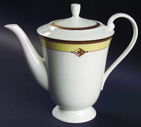 Luxura Saffron Coffee Pot & Lid