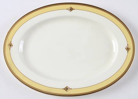 Luxura Saffron 12" Oval Serving Platter
