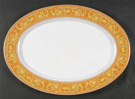 Lynnewood 16" Oval Serving Platter by Mikasa