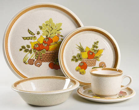 Market Basket 5 Piece Place Setting