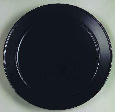Matte Black Dinner Plate