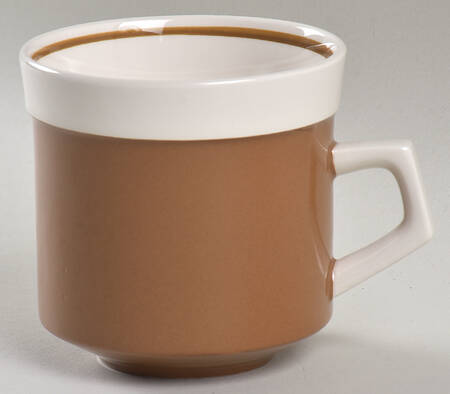 Maple Brown Flat Cup