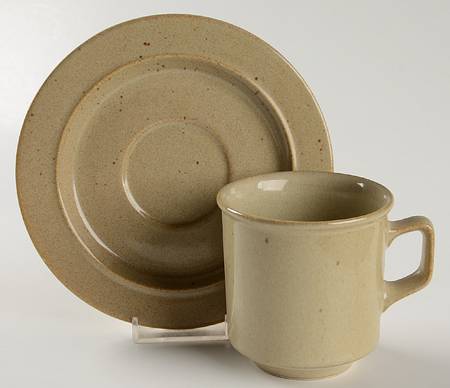 Malibu Canyon Flat Cup & Saucer Set