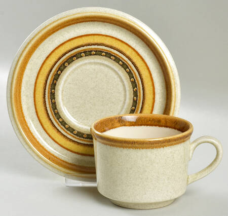 Macrame Flat Cup & Saucer Set