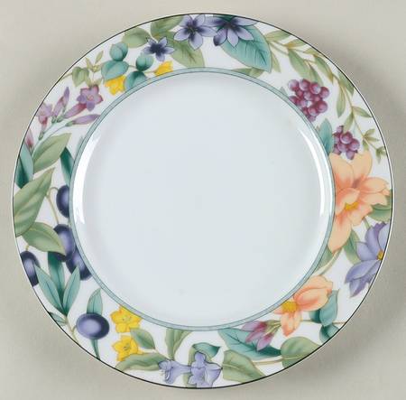 Magic Garden Salad Plate