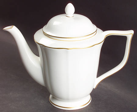 Majestic Gold Coffee Pot & Lid