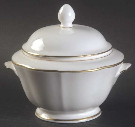 Majestic Gold Sugar Bowl & Lid