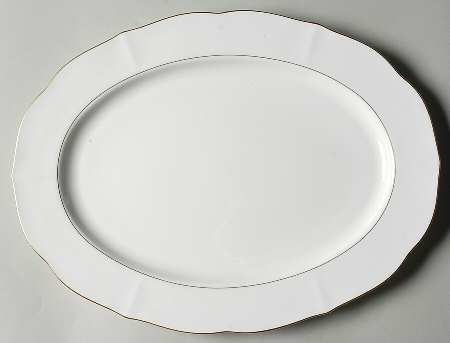 Majestic Gold 14" Oval Serving Platter