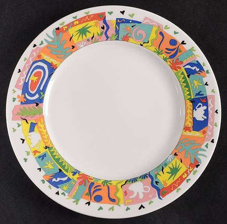 Mardi Gras Salad Plate