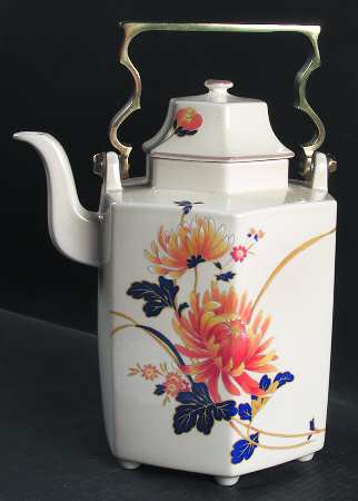 Majestic Brass Handle Coffee Pot & Lid
