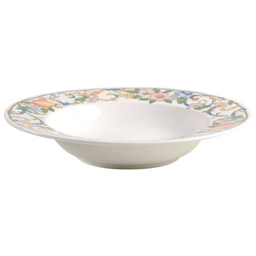 Magical Meadow Large Rim Soup Bowl