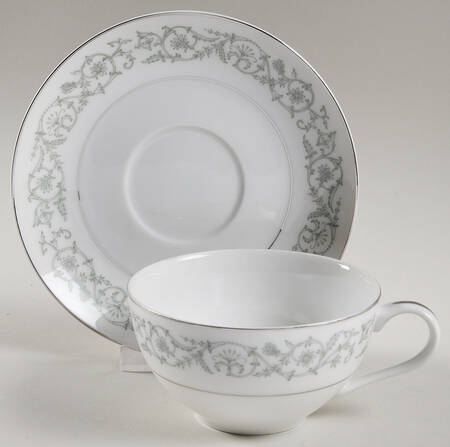 Manor Flat Cup & Saucer Set