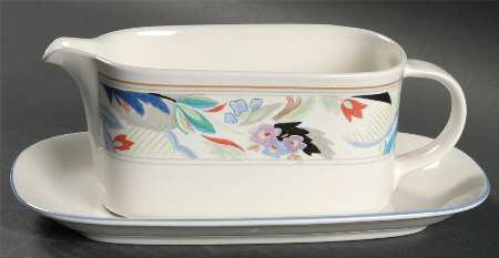 Marbella Gravy Boat & Underplate by Mikasa