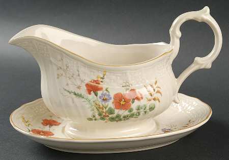 Margaux Gravy Boat & Underplate by Mikasa