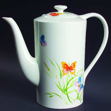 Mariposa Coffee Pot & Lid