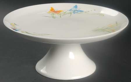 Mariposa 10" Diameter Pedestal Cake Stand