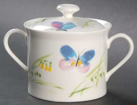 Mariposa Mini Sugar Bowl & Lid