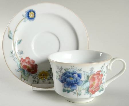 Marietta Flat Cup & Saucer Set by Mikasa