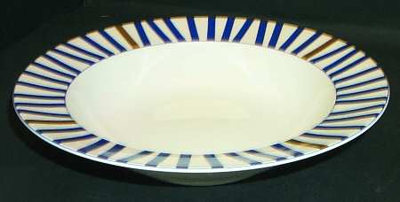 Marquee Blue 10" Round Vegetable Bowl