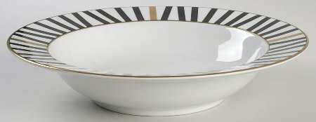 Marquee Black 10" Round Vegetable Bowl