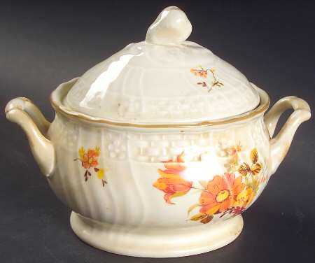 Marseilles Sugar Bowl & Lid