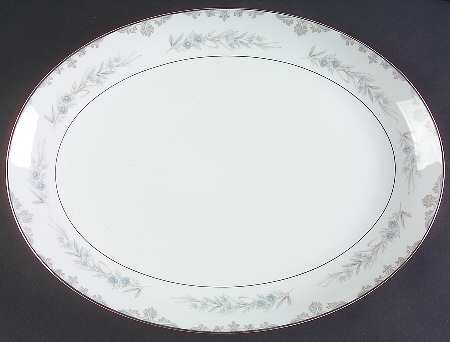 Martha 16" Oval Serving Platter