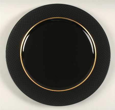 Matrix Black 12" Chop Plate (Round Platter)