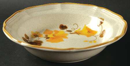 Mayfair (EC409, Garden Club) Soup/Cereal Bowl