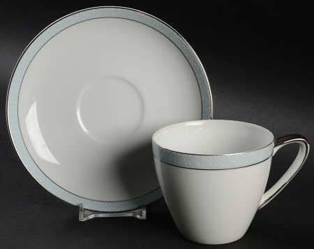 Mayfair (8401, Fine China) Flat Cup & Saucer Set