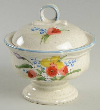 Meadow Breeze Sugar Bowl & Lid
